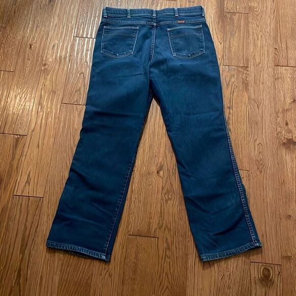 Wrangler men’s straight leg stretch jean 36x29 - Picture 6 of 8